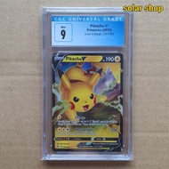 Pokemon TCG Vivid Voltage Pikachu V CGC 9 Slab Graded Card