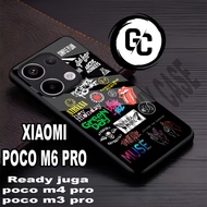 Glossy Case for poco m6 pro m6 m5 m4 pro m3 pro/GC23/ motif image MEN/kesing/casing