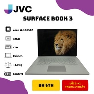 LAPTOP xách tay giá rẻ SURFACE BOOK 3 Core i7-1065G7 RAM 32GB SSD 1TB CARD 1660 TI