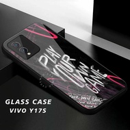 Soft Case Glass Glitter Glass Case Vivo Y17S - Casing HP Vivo Y17S - N172