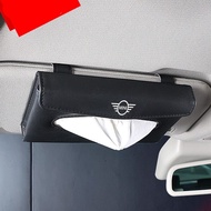 High quality Universal Car Sun Visor Tissue Box Holder PU Leather Tissue Box Cover Case Accessories 