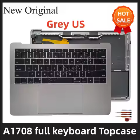 Space Grey 661-05114 A1708 topcase keyboard for MacBook Pro 13" A1708 2016 2017 EMC 2978 3164 keyboa