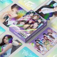 124PCS K-POP TWICE "THIS IS FOR" Album LOMO Cards & Stickers Set, Double-Sided HD Photocards, Nayeon