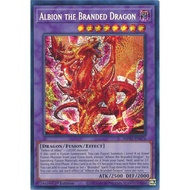 [MP22-EN076] Albion the Branded Dragon Prismatic Secret Rare Card.