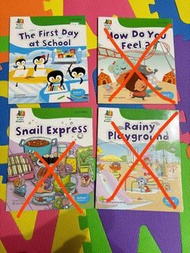 牛津 Oxford little readers - the first day at school/ how do you feel? / snail express/ rainy playgrou