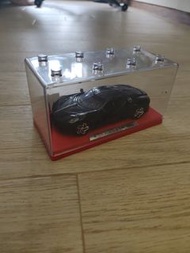 黑色跑車模型連展示盒