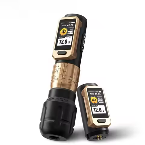 Wireless Tattoo Machine Adjustable Stroke 2.2-4.2mm Tattoo Pen Torque 520g.cm Coreless Motor 2400mAh