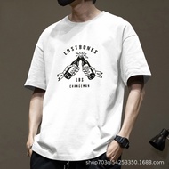 All-Match Boys t-Shirt new Influencer Trendy Loose new Style2025200Street Wear ins Men's Top Kegang 