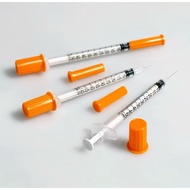 Insulin Syringe with 31G 8mm needle (10 Pieces)
