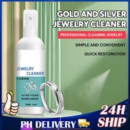100ml Gold & Silver Cleaner Jewellery Cleaning Spray Rings Earrings Watch Maintenance Polish Jewelle