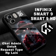 HP Glossy glitter Softcase for type INFINIX SMART 9/INFINIX SMART 9 HD Anime Motif/case infinix smar