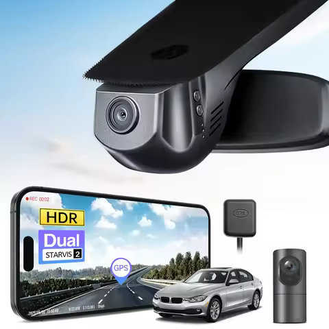 4K STARVIS 2 IMX678 IMX675 Sensor Dash Cam For BMW 3-Series Gen6 F30 Select M3 F80 WiFi APP GPS Dash