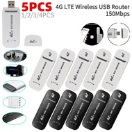 1-5Pcs 4G LTE Wireless USB 150Mbps Modem Stick Wifi Adapter 4G Card Wireless Router Network Adapter For Home Office USB Modem