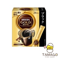 Nestle Japan Nescafe Gold Blend Sticks Black - 26 Sticks / 34 Sticks  (Made in Japan) (Direct from Japan)