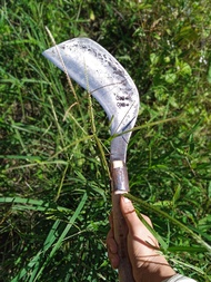Alat berkebun Parang Rumput Baja Hss siap pake