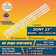 KLV-32EX33B SONY 32" LED TV BACKLIGHT (LAMPU TV) SONY 32 INCH LED TV BACKLIGHT KLV-32EX33 KLV32EX33B