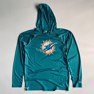 Starter Miami Dolphin Joint Sports Long Sleeve Cap t Vintage