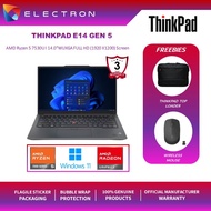 Lenovo ThinkPad E14 Gen 5-O1WW 14.0" FHD Laptop (Ryzen 5 7530U, 8GB, 512GB SSD, ATI, W11P)