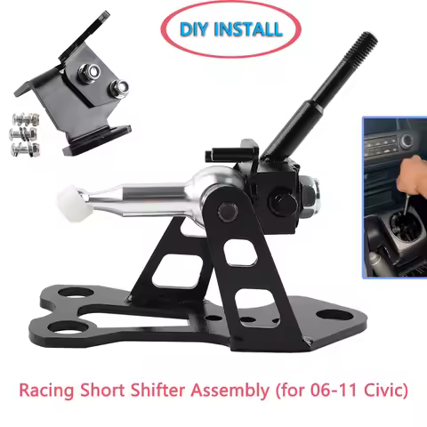 K20 K20Z3 Short Shifter Box for Honda 06-11 Civic Si FG FA 8th Gen FD2 FN2 R18 MT 6 speed