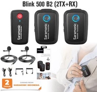 Saramonic Blink 500 B2 TX+TX+RX Wireless Omni Lavarier Mic Wireless