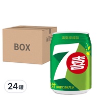 味丹 7up 七喜 汽水  250ml  24罐