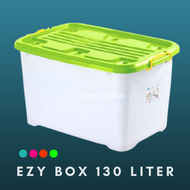 GRATIS ONGKIR! Container Box  82 LITER /  85L / 130 Liter (CEK GAMBAR) Besar Kuat Tebal Tahan Bantin
