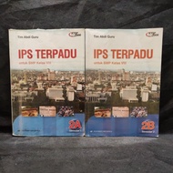 Integrated Social Sciences Book for Grades 8, VIII, 2A, 2B, Semester 1 and 2, Erlangga Publisher, KT