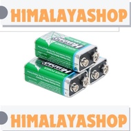 1pcs 9V battery 6F22 dry battery square box toy microphone microphone multimeter battery  9V电池 6F22干