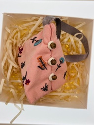 刺繡-端午節香包-大棕子-粉色