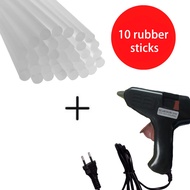 Hot Glue Gun 20w + 10, 20 or 30 Revolver Glue Sticks (110v and 220v) Professional