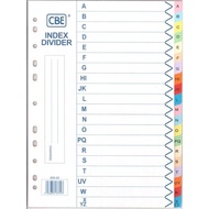 CBE 900-20 INDEX DIVIDER A-Z