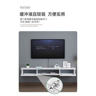 Wall-Mounted TV Cabinet Modern Simple Wall Hanging Bedroom Nordic Simple TV Cabinet Small Apartment Hanging Wall Cabinet