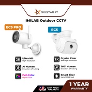 Imilab Waterproof Outdoor 2K Smart CCTV EC3 Pro / EC5