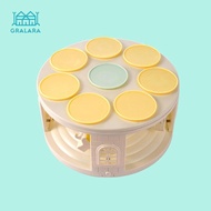 [nvnrbso] Revolving Carousel Cupcake Holder Display Holder Pastries Dessert Pastries