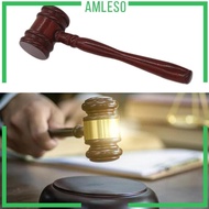 [Amleso] Wooden Gavel Gavel Prop Party Supplies Halloween for Kids Cosplay Boys Girls