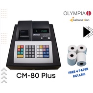 OLYMPIA ELECTRONIC CASH REGISTER NEW! FREE 4 PAPER ROLLS