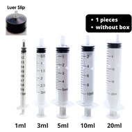 Primes Disposable Syringe Luer Slip 1 Pieces (1ml/3ml/5ml/10ml/20ml/60ml)