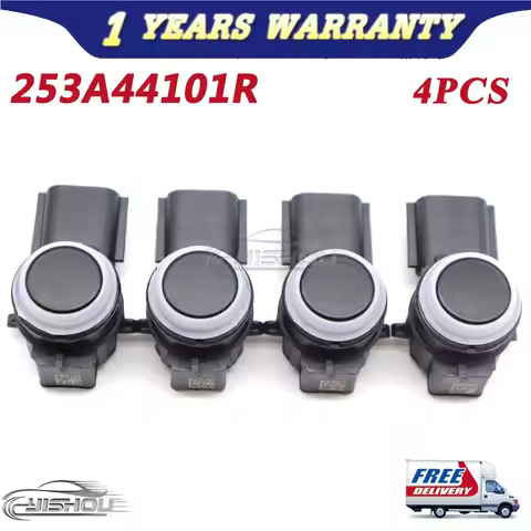 253A4-4101R New 4PCS/Lot Car Parking Distance Control Sensor PDC Sensor For Renault 253A44101R 253A4