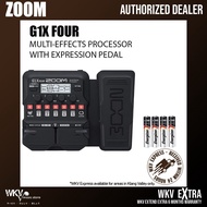 Zoom G1X FOUR Guitar Multi Effects Processor with Expression Pedal (G1XFOUR/ G1X4 / G1ON/ G1FOUR)