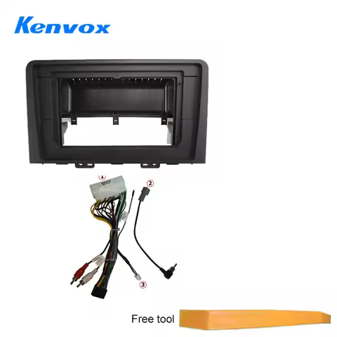 Android Audio Radio 10.1 Inch Screen 2 Din Fascia DVD Player Frame For Hyundai H1 Starex Staria 2019