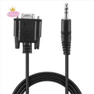 DB9 9 Pin VGA female cable ,DB 9 Female to TRS 3.5mm (1/8in) TRS Stereo Male Serial Data Cable-6 Fee