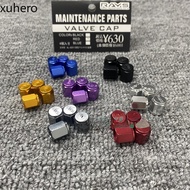 4Pcs RAYS Universal Wheel Tire Valve cap cover Rays  Titanium tip