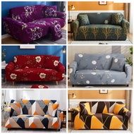 [SABAH]  Sarung Sofa 1/2/3/4 Seater  L Shape Sofa Boleh Cover