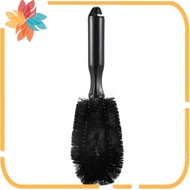 Black Truck Car Auto Wheel Tire Rim Brush Wash Cleaning Tool 10.6" Long