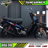 YAMAHA SIGMA E VARIATION STRIPING / STICKER LIST YAMAHA SIGMA E MOTORCYCLE VARIATIONS Motorcycle Sti