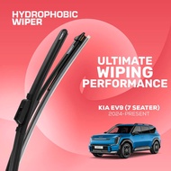 Trapo Hydrophobic Silent Wiper Kia EV9 (7 Seater) (2024-Present) Water Repelling Coating