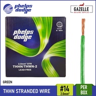 Phelps Dodge THHN / THWN-2 Stranded Wire Gauge #14 2.0mm2 (Per Box 150 Meters)  Copper Lead Free
