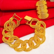 Dubai Chain Bracelet Free Ring