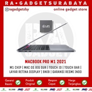 Apple Macbook Pro M1 2020 256 512 Garansi Resmi iBox/Mitracare