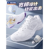 Victor Victory victor Badminton Shoes Men Women White Sneakers Breathable Shock Absorption SHP9200TD